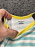 Gerber Stripes Teal Short Sleeve Onesie Size 0-3 mo - photo 3