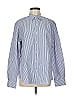 Frank & Eileen 100% Cotton Stripes Blue Long Sleeve Button-Down Shirt Size M - photo 1