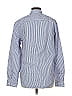Frank & Eileen 100% Cotton Stripes Blue Long Sleeve Button-Down Shirt Size M - photo 2