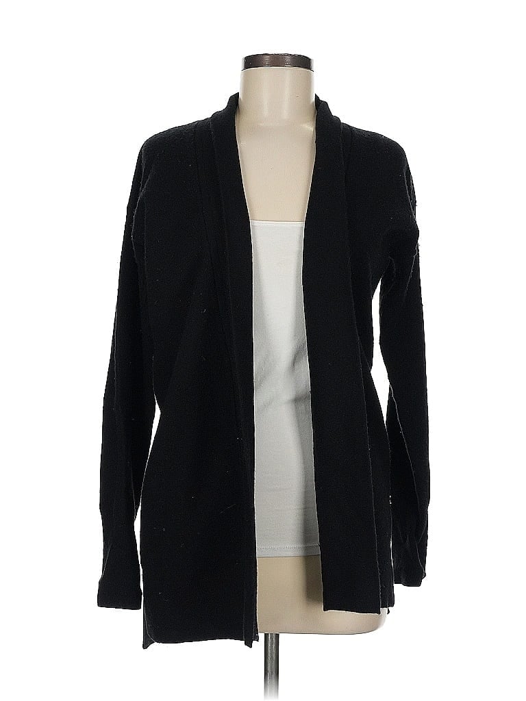 Pre-owned Gap Cardigan Sweater In Black