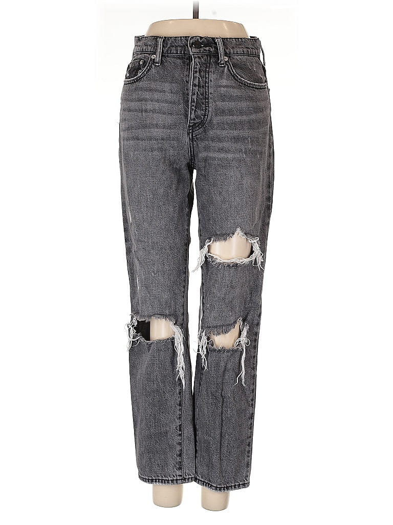 BDG 100% Cotton Gray Jeans Size 26 waist - photo 1