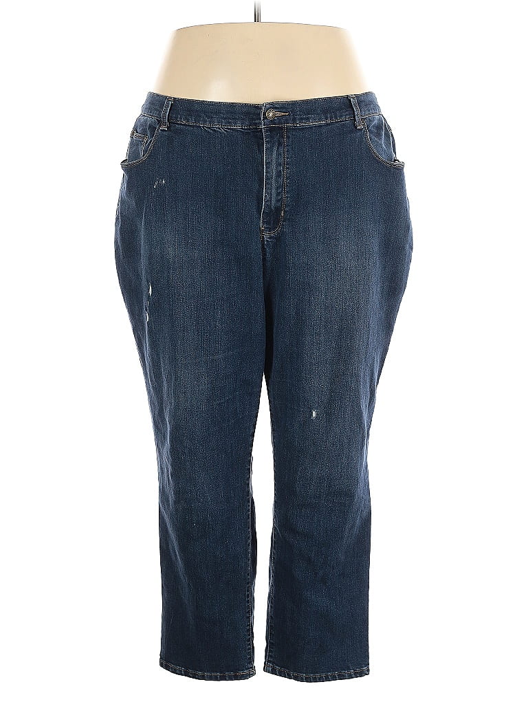 Catherines Blue Jeans Size 24 - photo 1