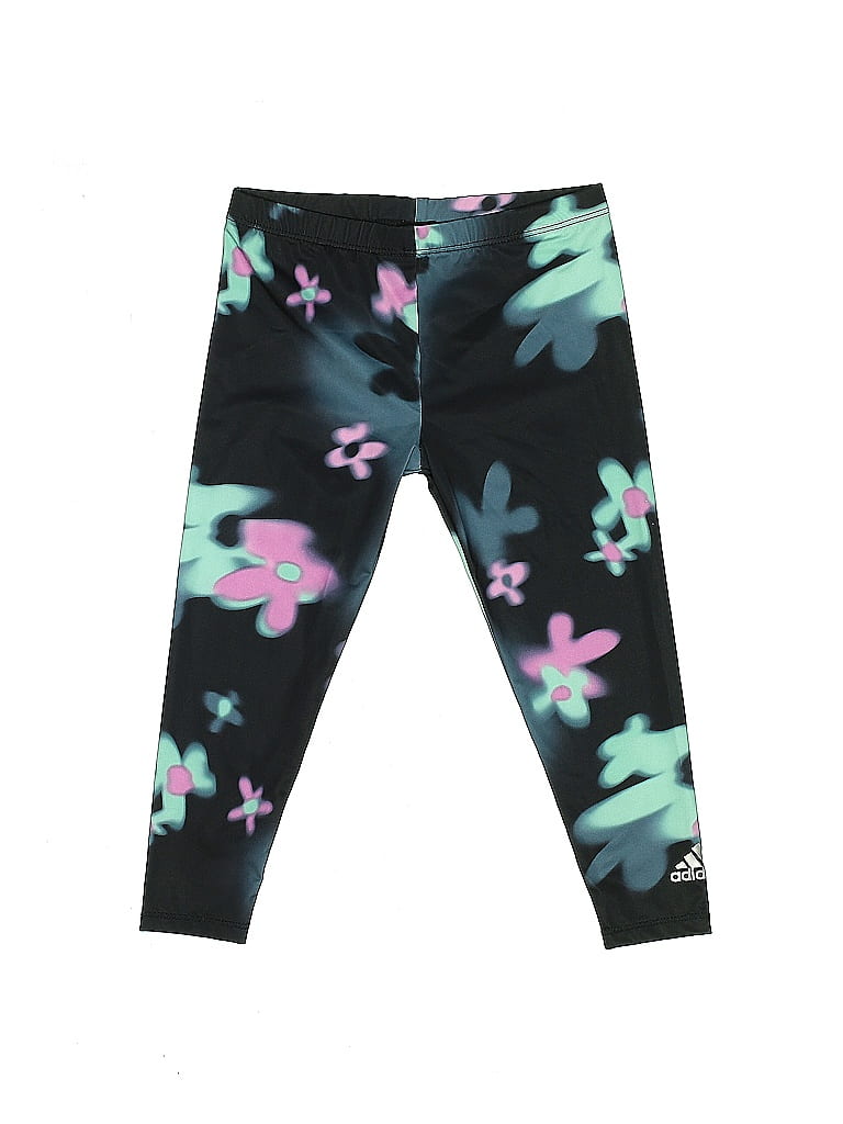 Adidas Graphic Black Active Pants Size 3T - photo 1