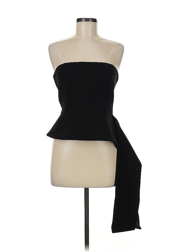 Cushnie Et Ochs Black Sleeveless Top Size 6 - photo 1