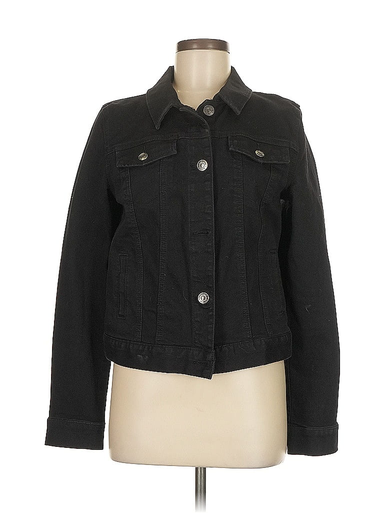 Mudd Black Denim Jacket Size M - photo 1