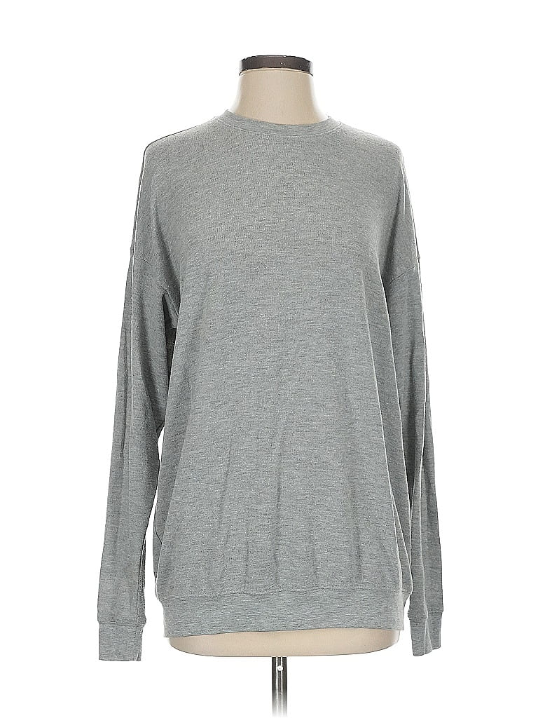 Alo Yoga Gray Long Sleeve T-Shirt Size XS - photo 1