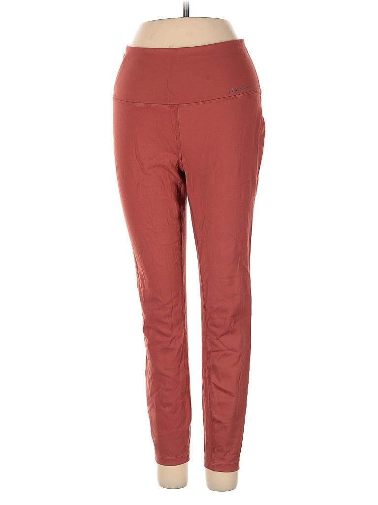 Pre-owned Eddie Bauer Active Pants In Red