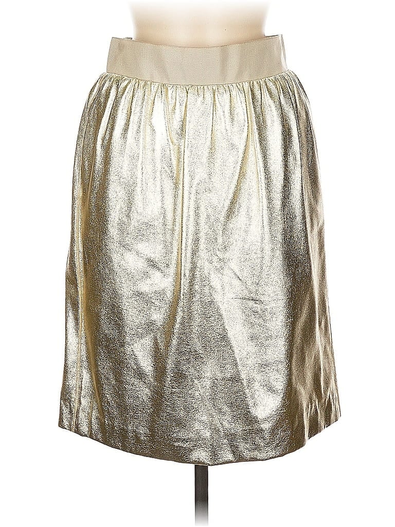 Pre-owned Dolce & Gabbana Formal Skirt In Gold