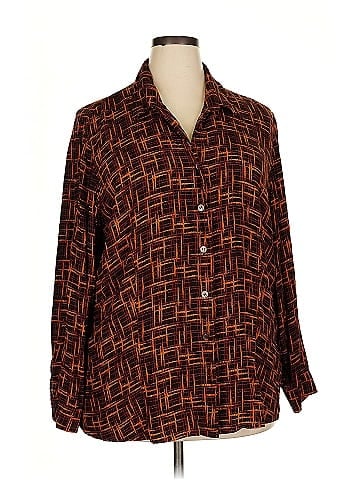 Elisabeth by Liz Claiborne Long Sleeve Blouse (view 1)