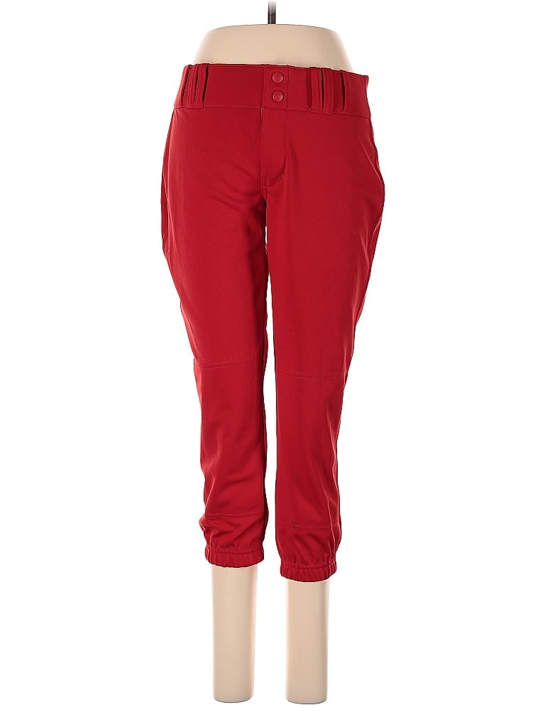 Pre-owned Assorted Brands Casual Pants In Red