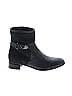 AQUATALIA Black Ankle Boots Size 7 - photo 1