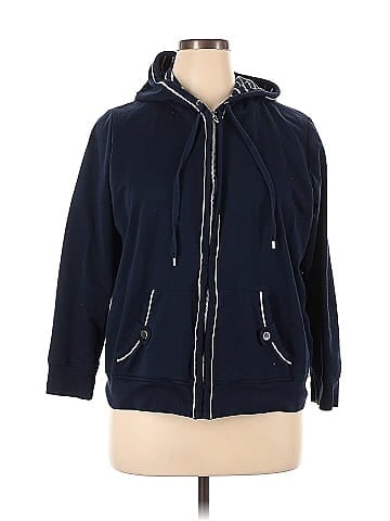Anne Klein Sport Zip Up Hoodie (view 1)