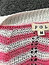 Pol Chevron-herringbone Pink Cardigan Size M - photo 6