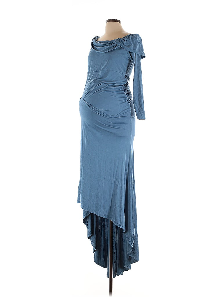 Motherhood Blue Cocktail Dress Size L - photo 1