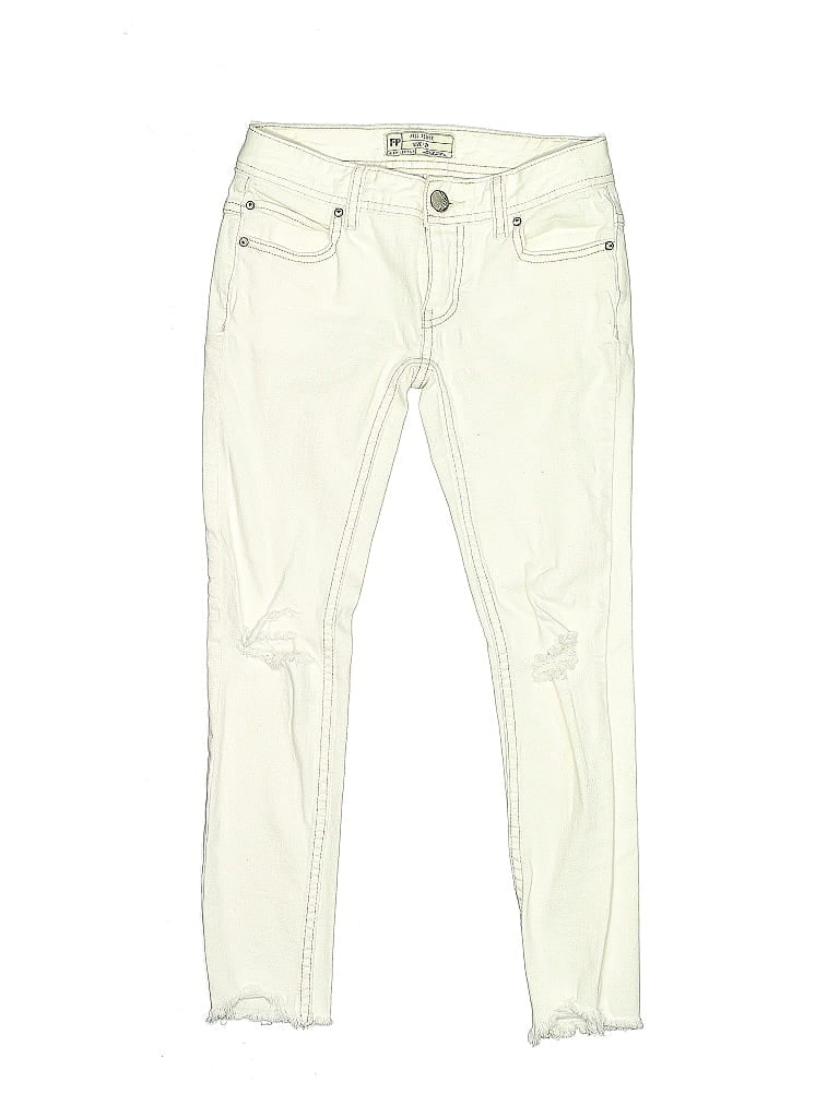 Click to view more detailed imagery on our partner's website Pre-owned Free People Jeans In White