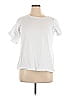 Ellos 100% Cotton White Short Sleeve Top Size 14 - photo 1