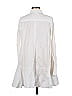 Free People 100% Cotton White Casual Dress Size M - photo 2