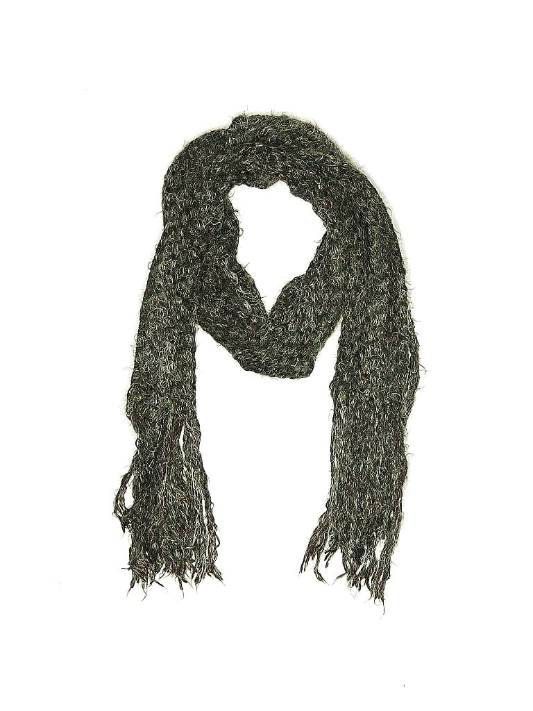 Raffaello Bettini Tweed Green Scarf One size - photo 1