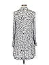 Ganni 100% Viscose Animal Print Silver Casual Dress Size EU 38 / US 8 - photo 2