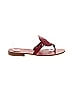 Jack Rogers 100% Leather Burgundy Red Sandals Size 11 - photo 1