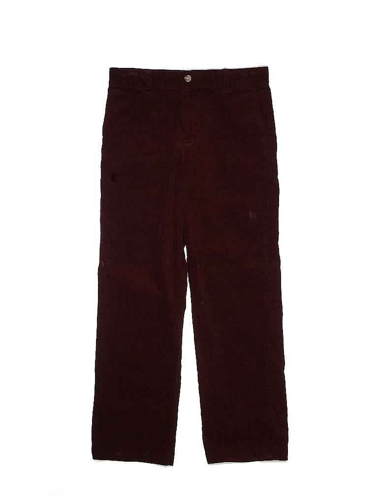Pre-owned Vineyard Vines Kids' Casual Pants In Burgundy