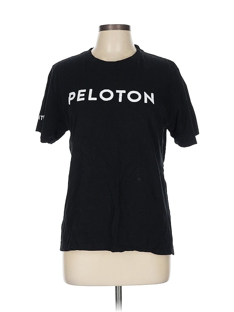 Click to view more detailed imagery on our partner's website Pre-owned Peloton Short Sleeve T-shirt In Black