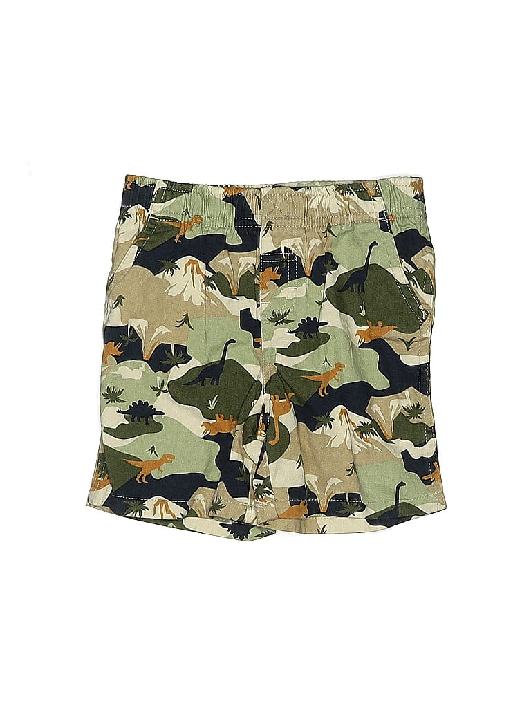 Wrangler Jeans Co 100% Cotton Camo Green Shorts Size 3T - photo 1