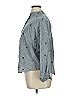 Unbranded 100% Polyester Polka Dots Gray Long Sleeve Blouse Size XL - photo 5