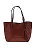 Cole Haan 100% Leather Burgundy Brown Leather Tote One size - photo 1