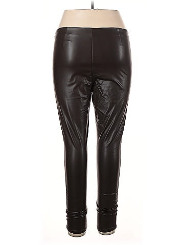 H&M Faux Leather Pants (view 2)