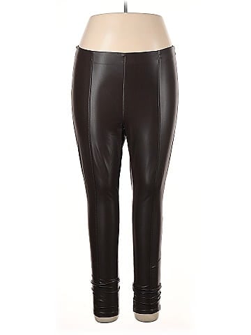 H&M Faux Leather Pants (view 1)
