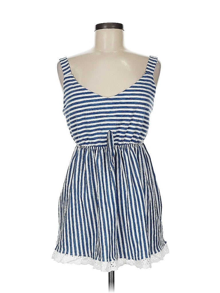 Pre-owned Doe & Rae Casual Dress In Blue