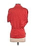 Mike & Chris Red Short Sleeve Blouse Size S - photo 2
