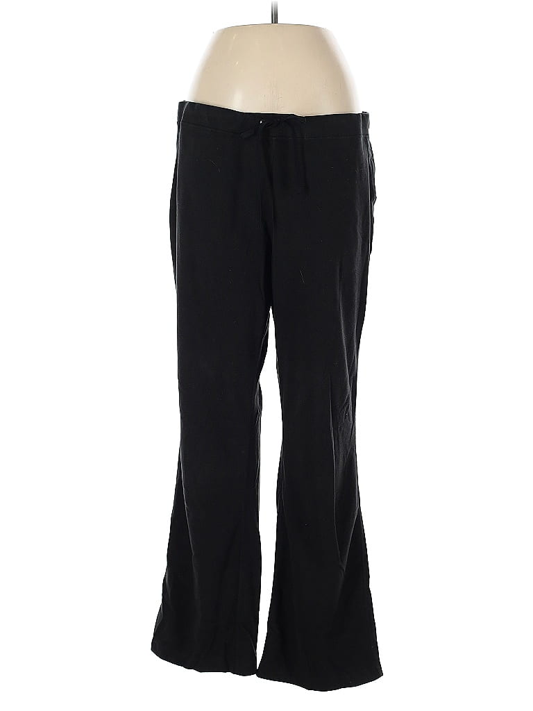 REI 100% Recycled Polyester Black Active Pants Size L - photo 1