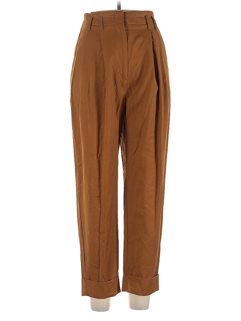 Pre-owned Elizabeth And James Casual Pants In Brown