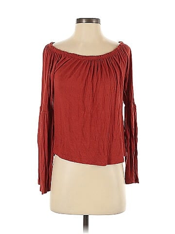 Wet Seal Long Sleeve Blouse (view 1)