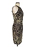 Hale Bob Graphic Brown Cocktail Dress Size M - photo 4