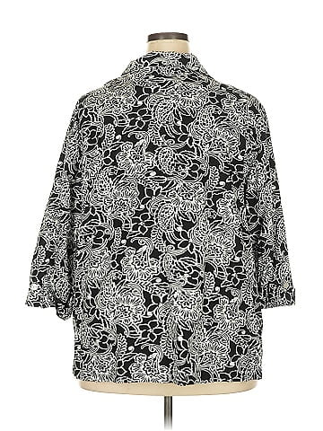 Cathy Daniels 3/4 Sleeve Button-Down Shirt (view 2)