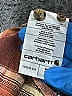 Carhartt 100% Cotton Plaid Brown Long Sleeve Button-Down Shirt Size M - photo 7