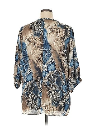 Glitzy Girlz 3/4 Sleeve Blouse (view 2)