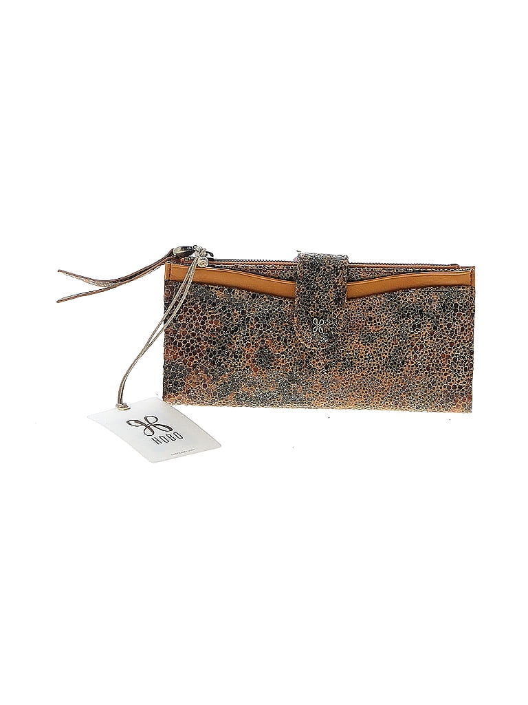 Hobo The Original Gold Tan Leather Wallet One size - photo 1