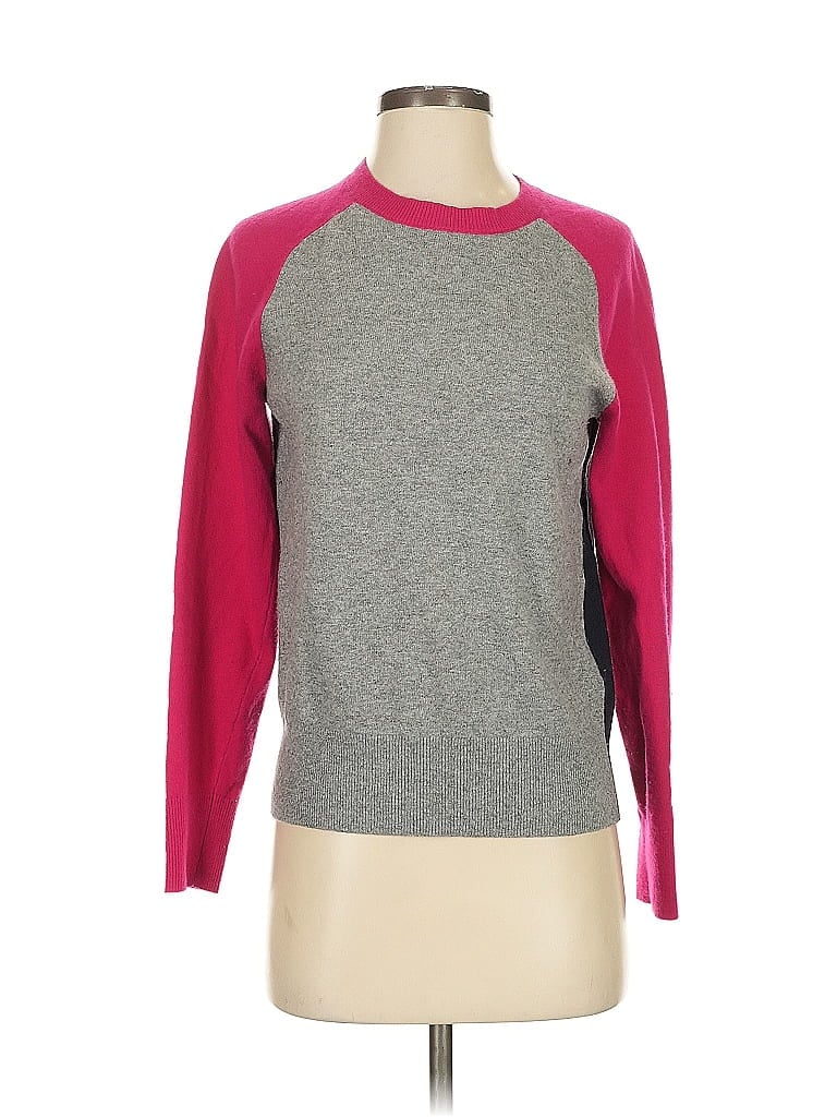 Pre-owned Banana Republic Wool Pullover Sweater In Gray