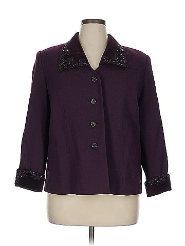 Albert Nipon Wool Blazer (view 1)