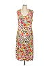 Johnny Was Print Orange Casual Dress Size XL - photo 1