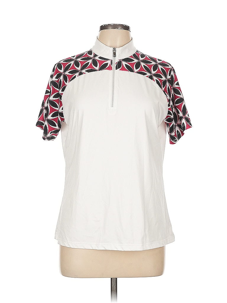 Tail White Short Sleeve Polo Size L - photo 1