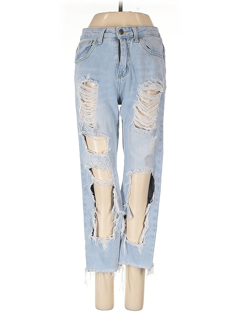Pre-owned Love + Harmony Jeans In Blue