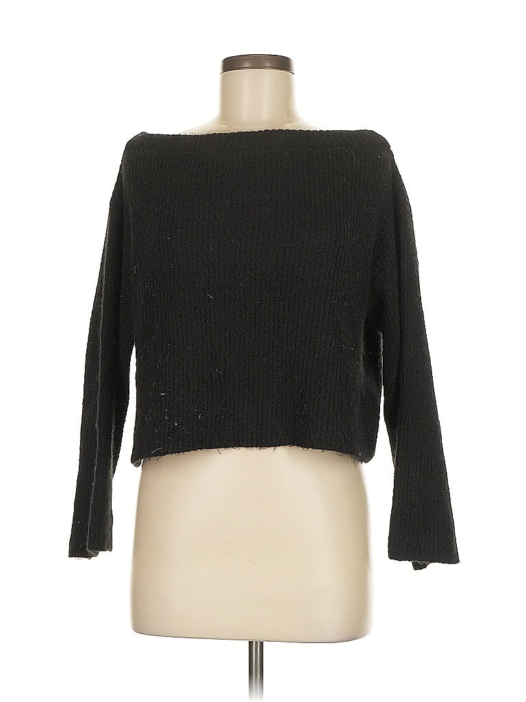 Divided by H&M Black Pullover Sweater Size M - photo 1