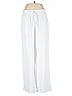 JM Collection 100% Cotton White Casual Pants Size M - photo 1