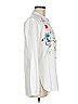 Desigual 100% Cotton Graphic White Long Sleeve Blouse Size XL - photo 4