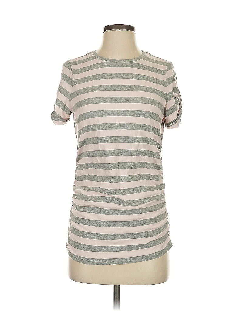 Pre-owned Michael Michael Kors Short Sleeve T-shirt In Gray
